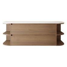 Avion 1500mm Wall Hung Double Vanity with Solid Surface Countertop